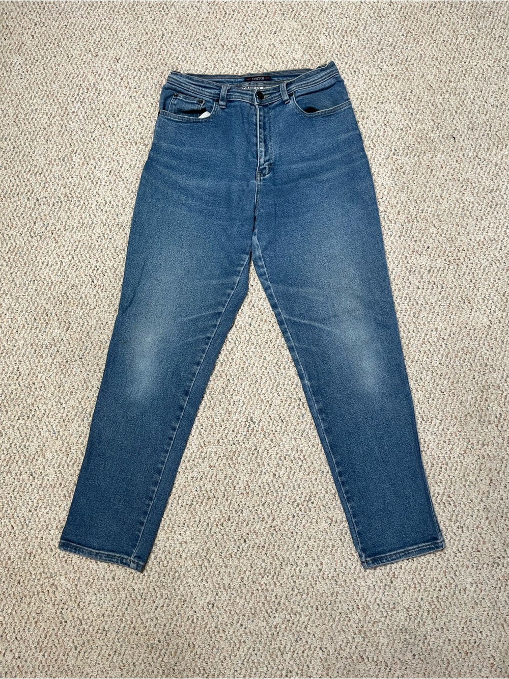 Bill Blass Vintage Stretch Jeans Women’s Medium Wash Straight Leg Sz 10